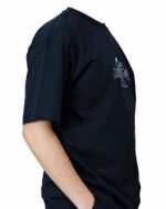 Siyah Los Angeles Baskılı Oversize Tişört - Görsel 2